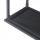 Стелаж за дърва Turku с рафтове 60x30x112 см []