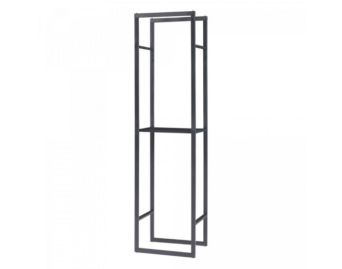 Стелаж за дърва Ulvila с рафт 45x30x170см []