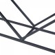 Стелаж за дърва Vaasa със седалка 100x30x50см []