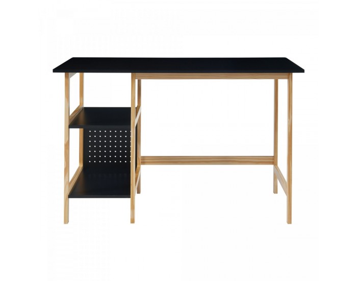 Бюро Dønna 120x60x75cm черно/дърво []