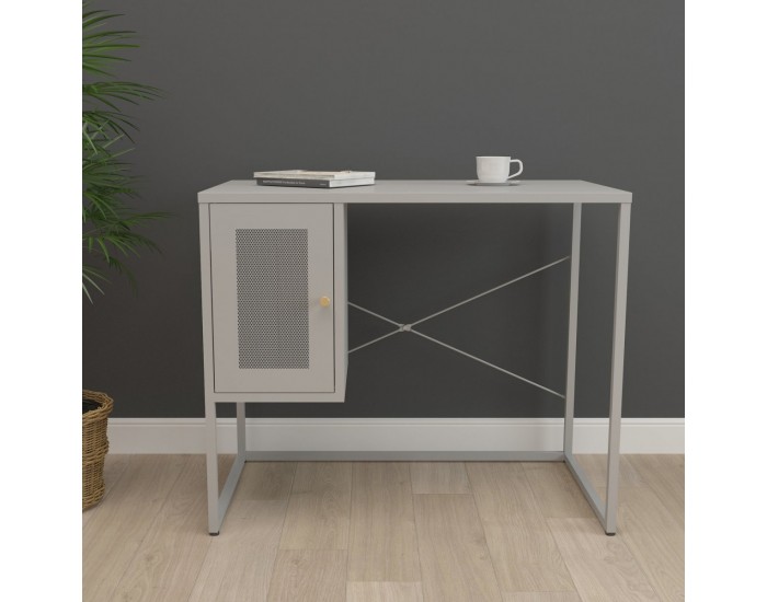 Бюро Sund Steel 75x100x50 см сиво []