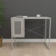 Бюро Sund Steel 75x100x50 см сиво []