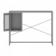 Бюро Sund Steel 75x100x50 см сиво []
