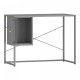 Бюро Sund Steel 75x100x50 см сиво []