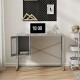 Бюро Sund Steel 75x100x50 см сиво []