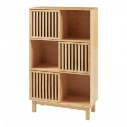 Етажерка Ypäjä 126x76x33 см бамбук [] - Living