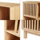 Етажерка Ypäjä 126x76x33 см бамбук []