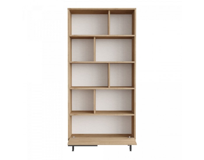 Библиотека Fajaarire 176x84x30 cm вид дъб []