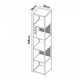 Стоящ рафт Finspång 185x38x38 см черен []