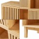 Етажерка Ypäjä 120x84x39 см бамбук []