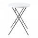 Сгъваема маса Ljusnarsberg Ø80x110cm пластмасова бяла []