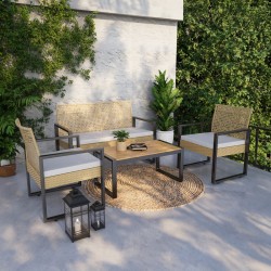 Комплект градински мебели Calciano 4 части. [] - Seturi pentru exterior