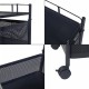 Sunndal количка с 3 нива 64.5x27x27cm Черна []