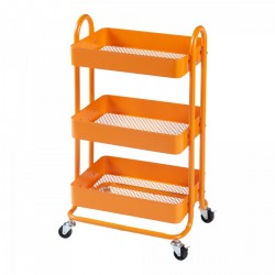 Pyhäntä кухненска количка с 3 нива Orange [] - Bucătărie