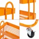 Pyhäntä кухненска количка с 4 нива Orange []