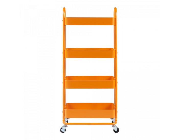Pyhäntä кухненска количка с 4 нива Orange []