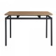 Трапезна маса Hemnes за 4 души 120x70 см дъб []