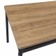 Трапезна маса Hemnes за 4 души 120x70 см дъб []