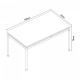 Трапезна маса Hemnes за 4 души 120x70 см дъб []