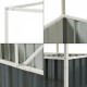 Повдигнато легло с мрежа Alblasserdam 174x90x118 см антрацит []