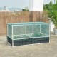 Повдигнато легло с мрежа Alblasserdam 174x90x88 см антрацит []