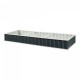 Повдигнато легло Albrandswaard 258x90x30 см антрацит []
