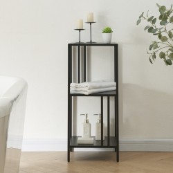 Стоящ рафт Kumlinge 35x35x80cm черен [] - Sonata G