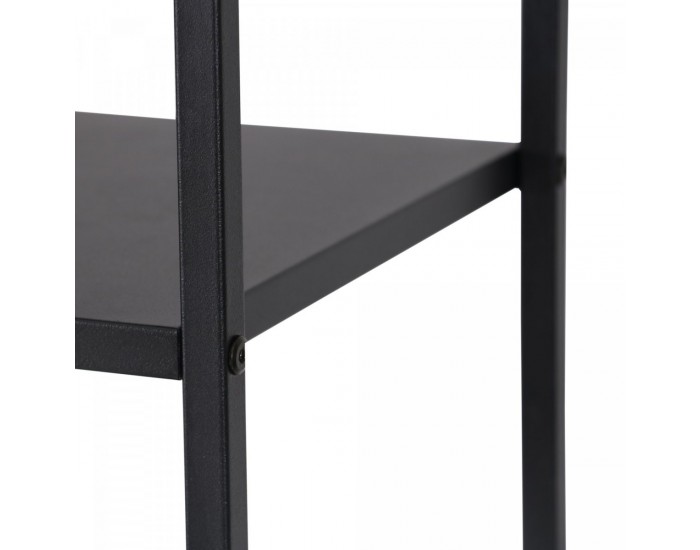 Стоящ рафт Vehmaa 90x30x188 см черен []