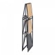 Сгъваема етажерка Telemark 81x68x38 см черен/изглед дъб []