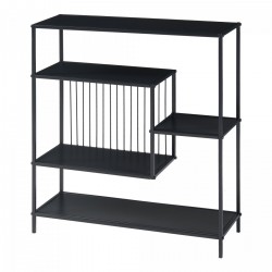 Конзолна маса Beesel 65.5x60x20 см черна [] - Sonata G
