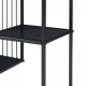 Конзолна маса Beesel 65.5x60x20 см черна []
