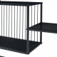 Конзолна маса Beesel 65.5x60x20 см черна []