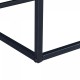 Стоящ рафт Råde метал 180x100x35 см черен []