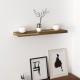 Стенен рафт Bredebro 3,6 x 80 x 23 cm до прибл. 15 кг регенерирана дървесина []