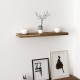 Стенен рафт Bredebro 3,6 x 80 x 23 cm до прибл. 15 кг регенерирана дървесина []