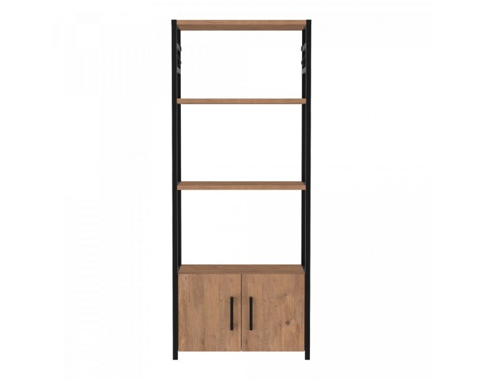 Кухненски рафт Arhuni 139x56x30 см визия дъб []