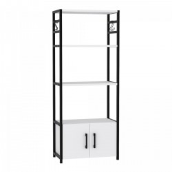 Кухненски рафт Arhuni 139x56x30 см бял [] - Bucătărie