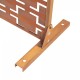 Преградна стена Basciano Corten стомана 180x120 см ръжда []