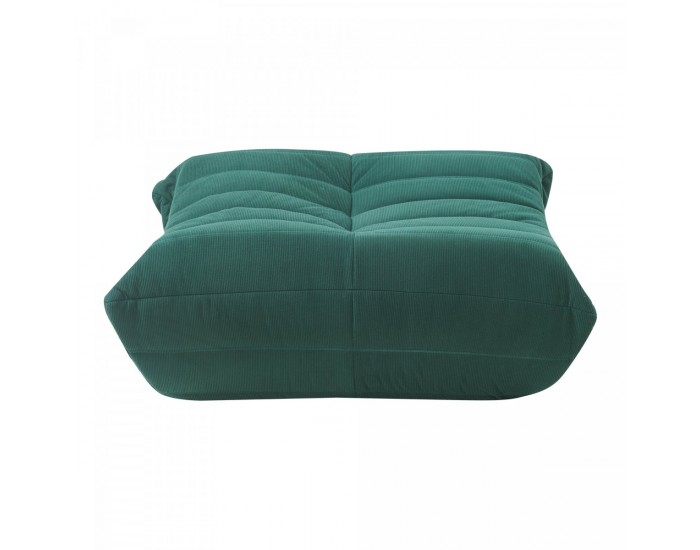 Табуретка за крака Kodsø 35x80x65 cm Cord Green []