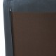 Табуретка за крака Kodsø 35x80x65 см микрофибър черен []