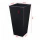 [] Садия Vaargel 76x39x39 cm Steel Black