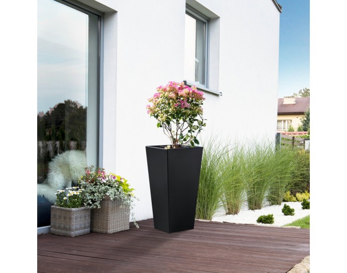 [] Садия Vaargel 76x39x39 cm Steel Black