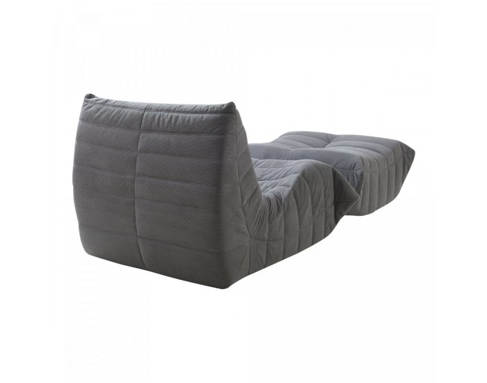 Подов стол с табуретка Kodsø 75x90x100 cm Cord Grey []