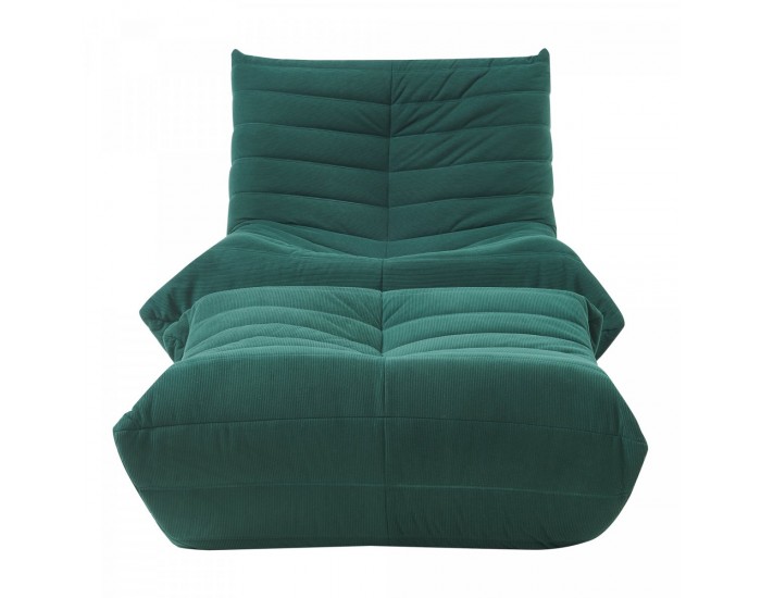 Подов стол с табуретка Kodsø 75x90x100 cm Cord Green []