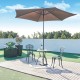 Lupsam Бистро комплект от 3 части, лят алуминий, тъмносив със зелена патина []