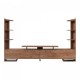 ТВ шкаф Rauki 233x31x141 см визия орех []