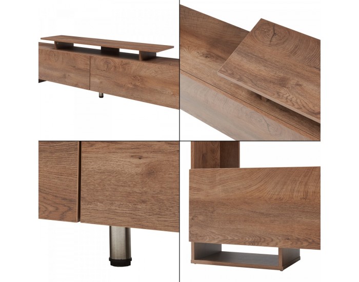 ТВ шкаф Rauki 233x31x141 см визия орех []