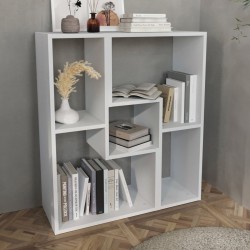 Модулен комплект мебели Hustersurd 2 части бял [] - Mobilier metalic