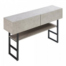 Конзолна маса Varberg 75x120x30 cm вид бетон, светла [] - Sonata G