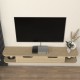 Висяща ниска табла за телевизор Karjali 150x30x19 см вид дъб []